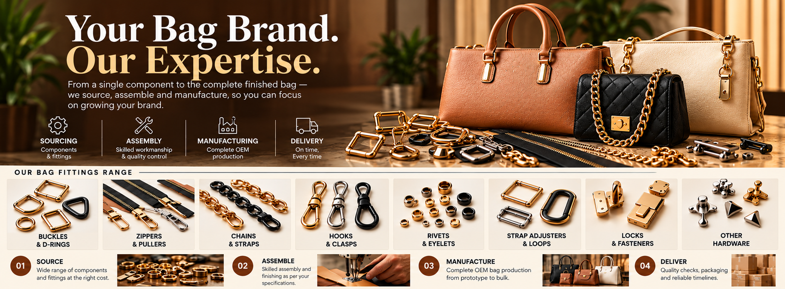 Fashom Bag Fittings